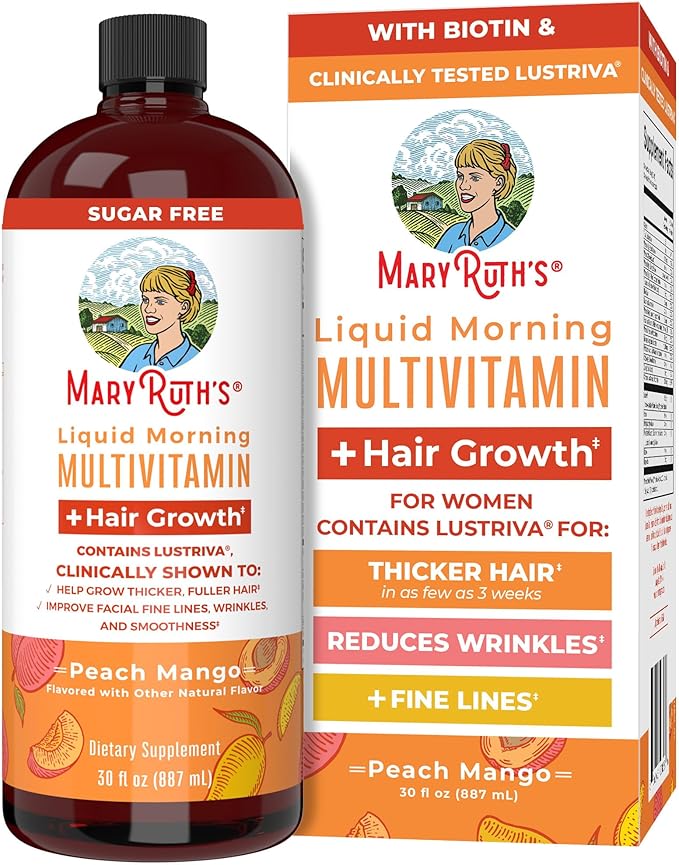 MaryRuth Multivitaminico Liquido - Crecimiento del cabello