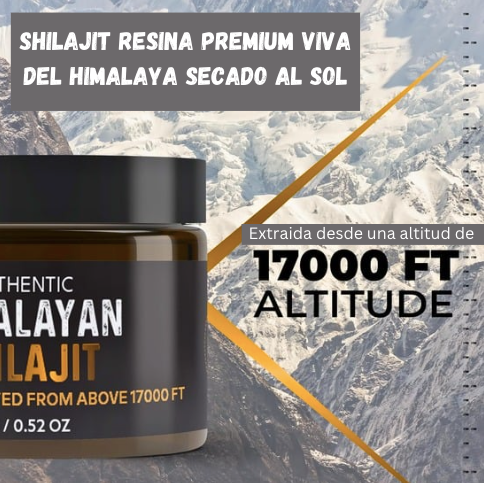 🔖50% Descuento🔖 Shilajit - Incrementa la testosterona y potencia tu líbido, mientras fortalece tu rendimiento
